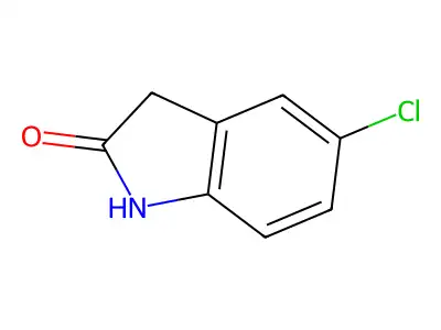 5-Chlorooxindole structure