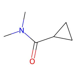N,N-二甲基环丙烷甲酰胺 structure