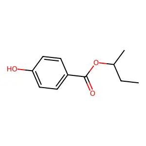 对羟基苯甲酸丁酯 structure