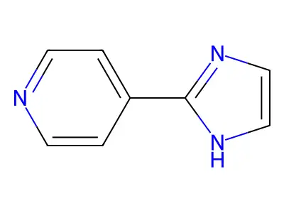 4-(1H-Imidazol-2-yl)-pyridine structure