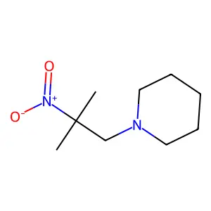 N-(2-Nitroisobutyl)piperidine structure