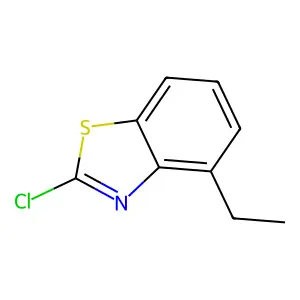 2-Chloro-4-ethyl-1,3-benzothiazole structure