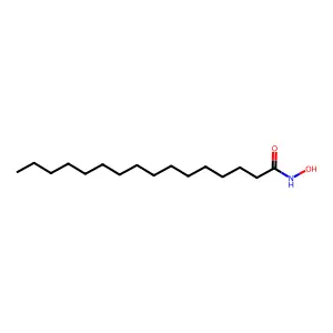 N-hydroxyhexadecanamide structure