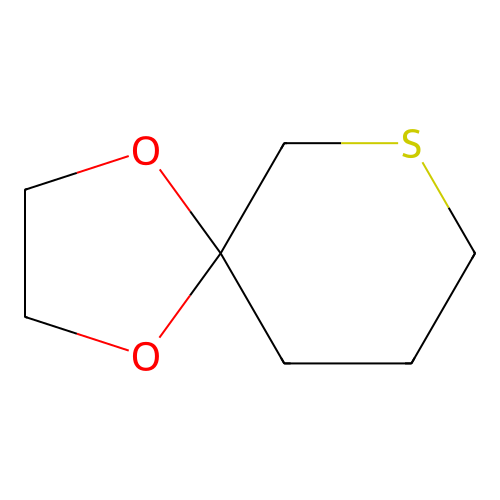 1,4-Dioxa-7-thiaspiro[4.5]decane structure