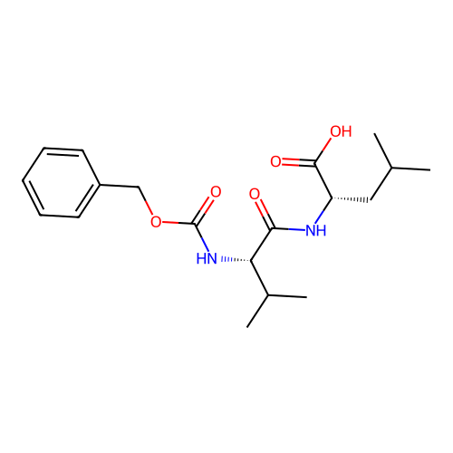 Z-Val-Leu-OH structure