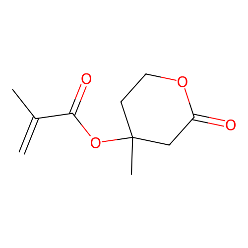 Mevalonic Lactone Methacrylate structure