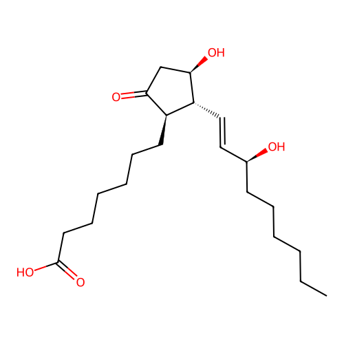 omega-Homoprostaglandin E1 structure