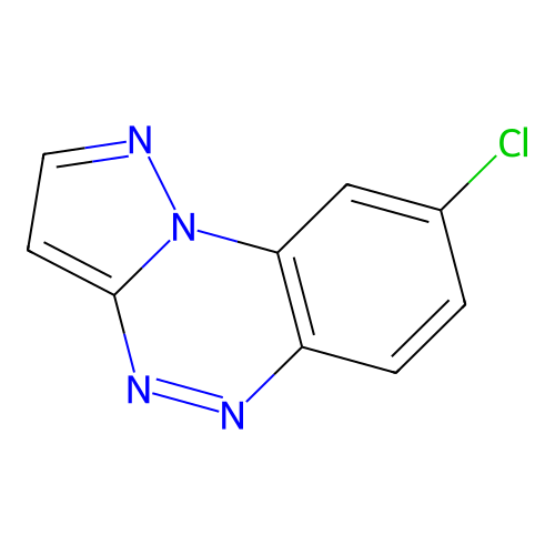 8-Chloropyrazolo[5,1-c][1,2,4]benzotriazine structure