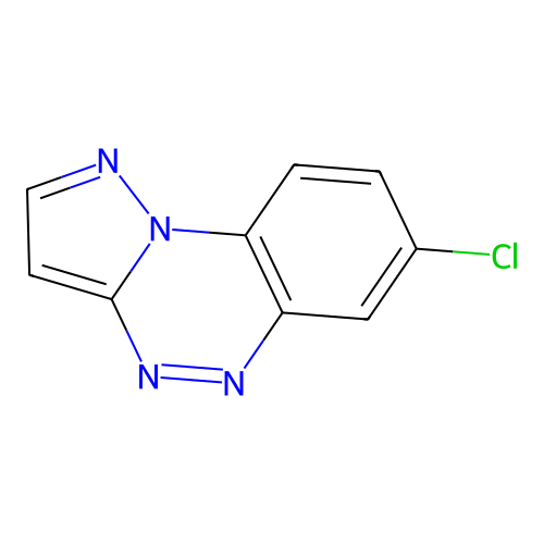 7-Chloropyrazolo[5,1-c][1,2,4]benzotriazine structure