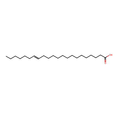 15-二十二碳烯酸 structure