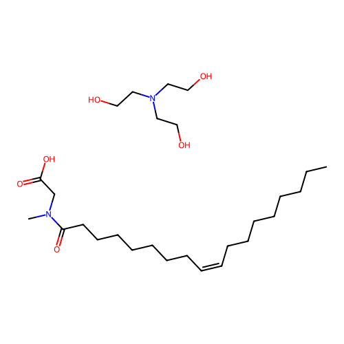 TEA-Oleoyl sarcosinate structure