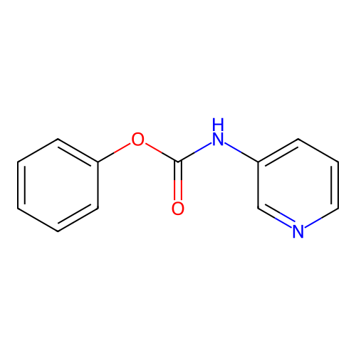 Phenyl pyridin-3-ylcarbamate structure