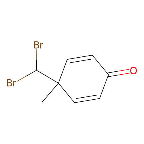 4-(Dibromomethyl)-4-methylcyclohexa-2,5-dien-1-one structure