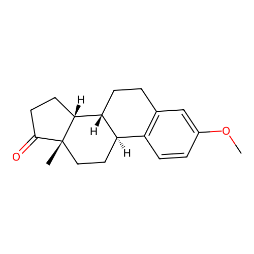 雌酮甲基醚 structure
