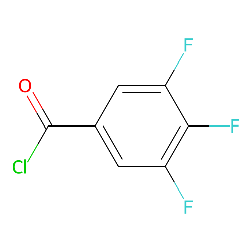 3,4,5-Trifluorobenzoyl chloride structure