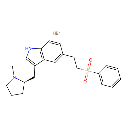 Eletriptan Hydrobromide structure