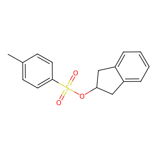 2-Indanyl p-toluenesulfonate structure