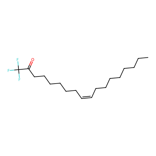 (Z)-1,1,1-Trifluoro-9-octadecen-2-one structure