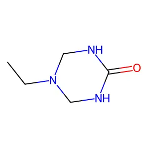 5-Ethyl-1,3,5-triazinan-2-one structure