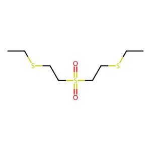 Sulfone, bis(2-(ethylthio)ethyl) structure
