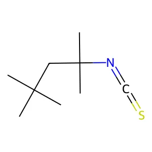 1,1,3,3-Tetramethylbutyl isothiocyanate structure