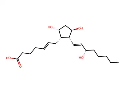 8-ISO-PGF2? structure
