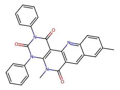 8,14-Dimethyl-4,6-diphenyl-4,6,8,18-tetrazatetracyclo[8.8.0.02,7.012,17]octadeca-1(10),2(7),11,13,15,17-hexaene-3,5,9-trione structure