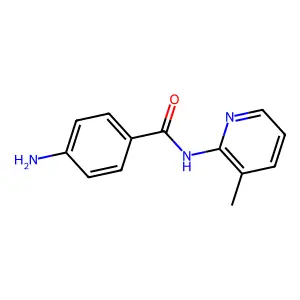 对氨基-N-(3-甲基-2-吡啶基)苯甲酰胺 structure