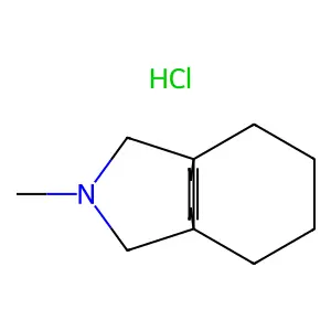 1,2,3,4,5,8-Hexahydro-10-methyl-4a,8a-(methaniminomethano)naphthalene hydrochloride structure