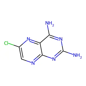 6-Chloropteridine-2,4-diamine structure