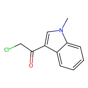 2-chloro-1-(1-methyl-1H-indol-3-yl)ethan-1-one structure