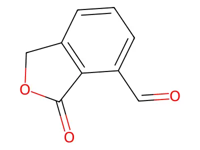 3-Oxo-1,3-dihydro-2-benzofuran-4-carbaldehyde structure