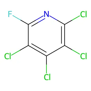 2,3,4,5-Tetrachloro-6-fluoropyridine structure