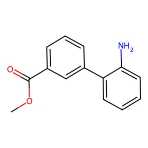 Methyl 3-(2-aminophenyl)benzoate structure