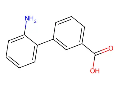 2'-Aminobiphenyl-3-carboxylic acid structure