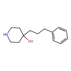 4-(3-Phenylpropyl)piperidin-4-ol structure