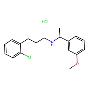 Tecalcet Hydrochloride structure