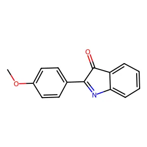 2-(4-Methoxyphenyl)indol-3-one structure