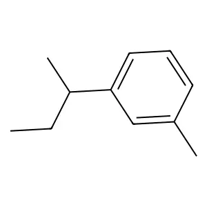 1-Methyl-3-(1-methylpropyl)benzene structure