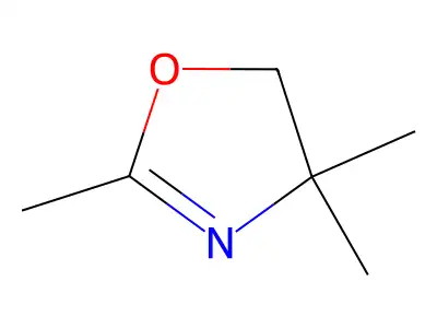 4,5-Dihydro-2,4,4-trimethyloxazole structure
