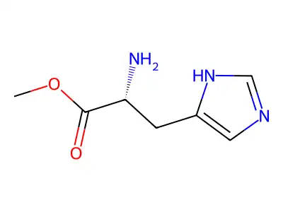 组氨酸甲酯 structure