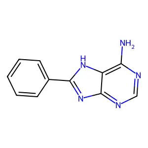 8-苯基-9H-嘌呤-6-胺 structure