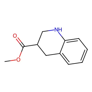 Methyl 1,2,3,4-tetrahydro-3-quinolinecarboxylate structure