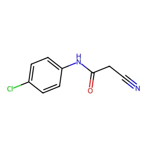 N-(4-氯苯基)-2-氰基乙酰胺 structure