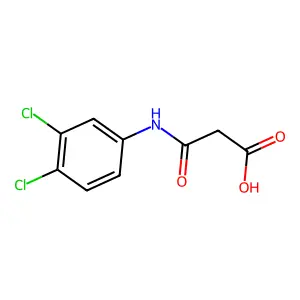 N-(3,4-二氯苯基)丙酰胺酸 structure