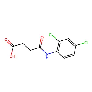 4-(2,4-Dichloroanilino)-4-oxobutanoic acid structure