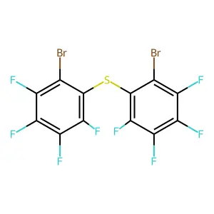 双(2-溴四氟苯基)硫醚 structure