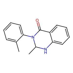 4(3H)-Quinazolinone, 1,2-dihydro-2-methyl-3-(o-tolyl)- structure