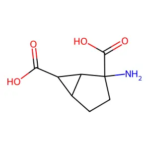 2-氨基双环(3.1.0)己烷-2,6-二甲酸 structure