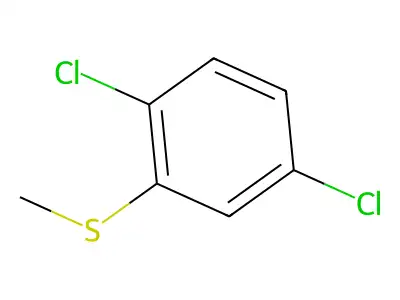 2,5-Dichlorothioanisole structure
